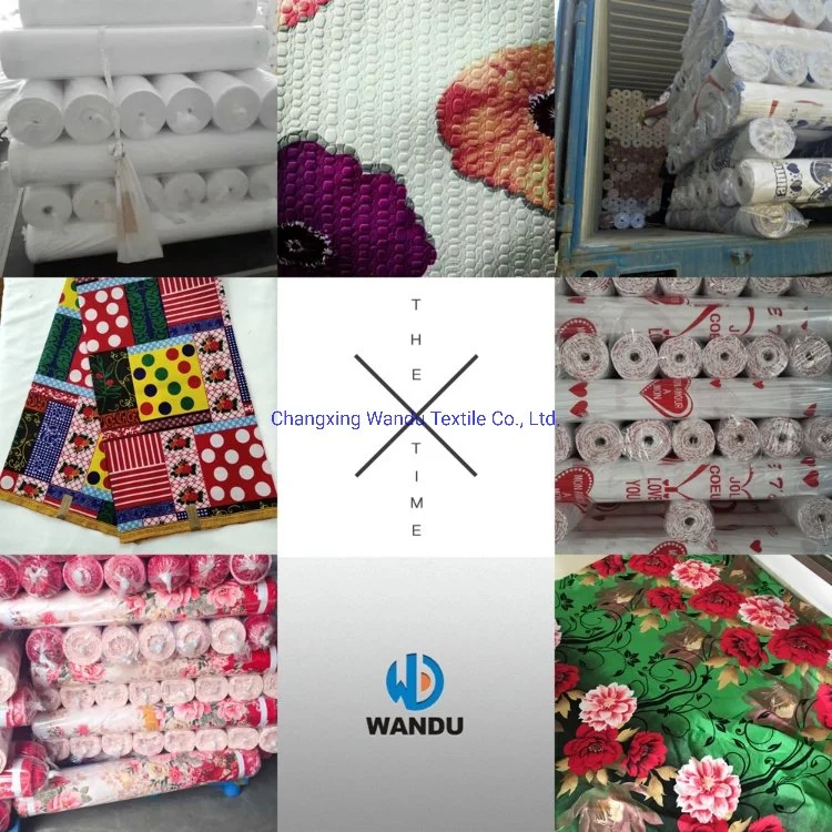 Bubble Fabric Printed Linen, 40hq Order Shipment, Changxing Wandu Textile Export Production Processing and Sales