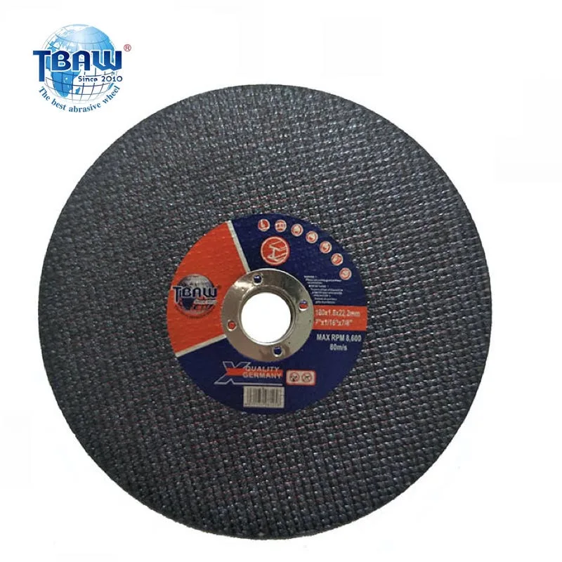 China Factory 7&prime; 180 mm High Speed Cutting Disc, Cutting Wheel, Cut off Wheel, Grinding Wheel New Type 7 Inch Thin Metal Cutting Discs 180 mm