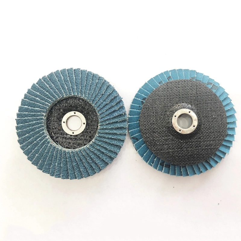 Mini Blue Flexible Zirconia Aluminium Flap Disc